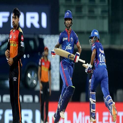 IPL NEWS: दिल्ली ने हैदराबाद को 8 विकेट से हराया