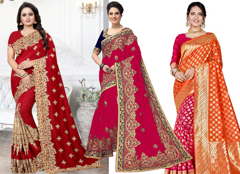 Embroidered Sarees for chhath puja: Buy Designer Embroidered Sarees for chhath  puja Online from Pernia's Pop-Up Shop 2024