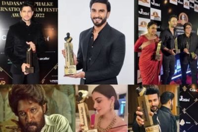 Dadasaheb Phalke Awards : अल्लू अर्जुन की फिल्म पुष्पा को मिला फिल्म ऑफ द ईयर, वहीं बॉलीवुड के ये सितारे भी रहे लिस्ट में सबसे ऊपर