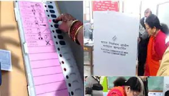 UP Elections: कानपुर की मेयर ने BJP को वोट डालते समय डाली EVM की फोटो, FIR दर्ज