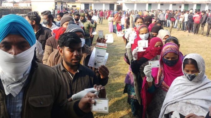 Uttarakhand Election हरिद्वार में 22.41 प्रतिशत वोटिंग, ऋषिकेश में नोंकझोंक