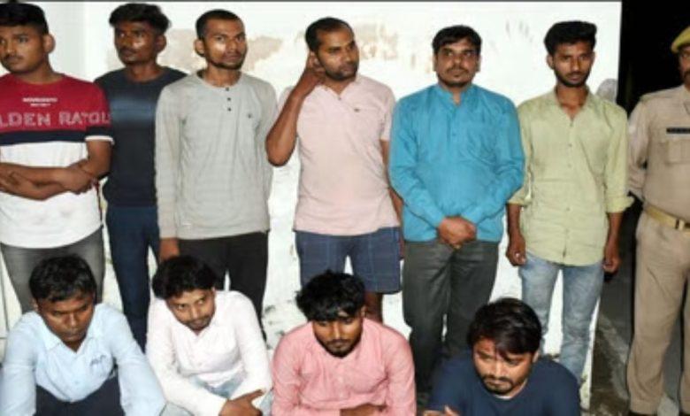 Gang selling fake platelets busted, 10 gang members arrested