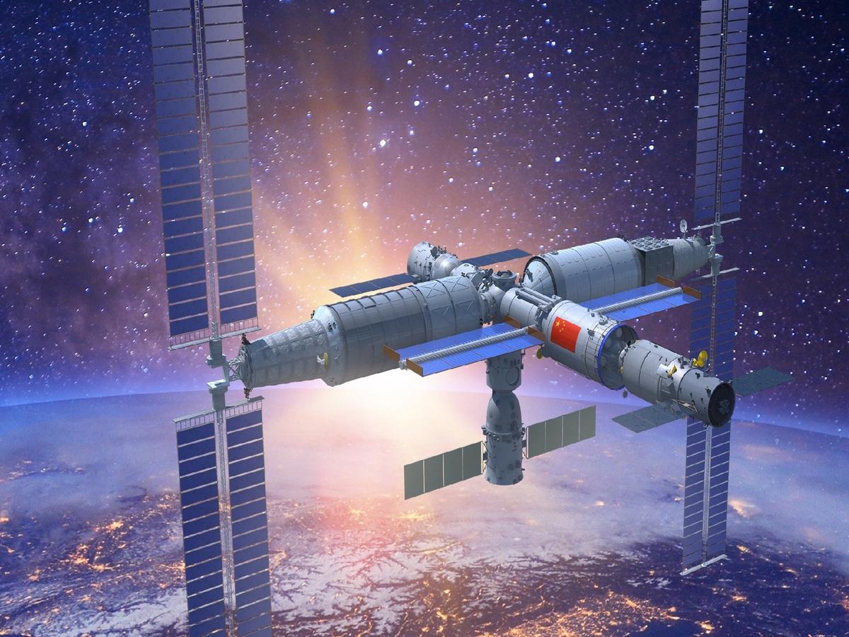 International News : चीन अपने अंतरिक्ष स्टेशन में भेजेगा तीन सदस्यीय दल
