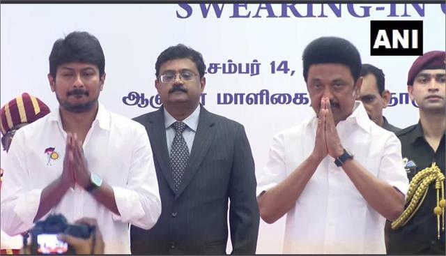 Tamil Naidu News :  उदयनिधि स्टालिन ने मंत्री के रूप में शपथ ली