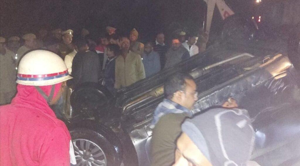 Lucknow Car accident