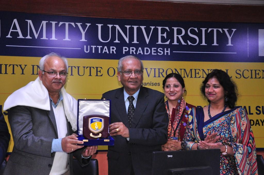 A conference on “Emerging Issues on Climate Change and Environmental Sustainability” was organized by the Amity Institute of Environmental Sciences, Amity University, on the occasion of National Pollution Control Day.