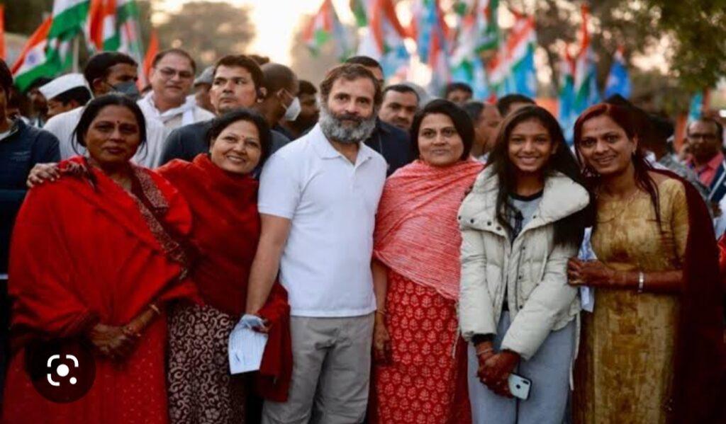 Bharat Jodo Yatra: Women will join Rahul Gandhi on December 12, the rally will be named "Mahila Shakti Padyatra"