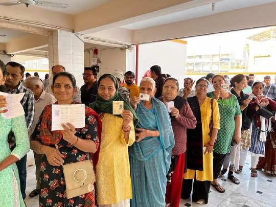 Gujrat Election : गुजरात: प्रथम चरण में 63.14 प्रतिशत मतदान