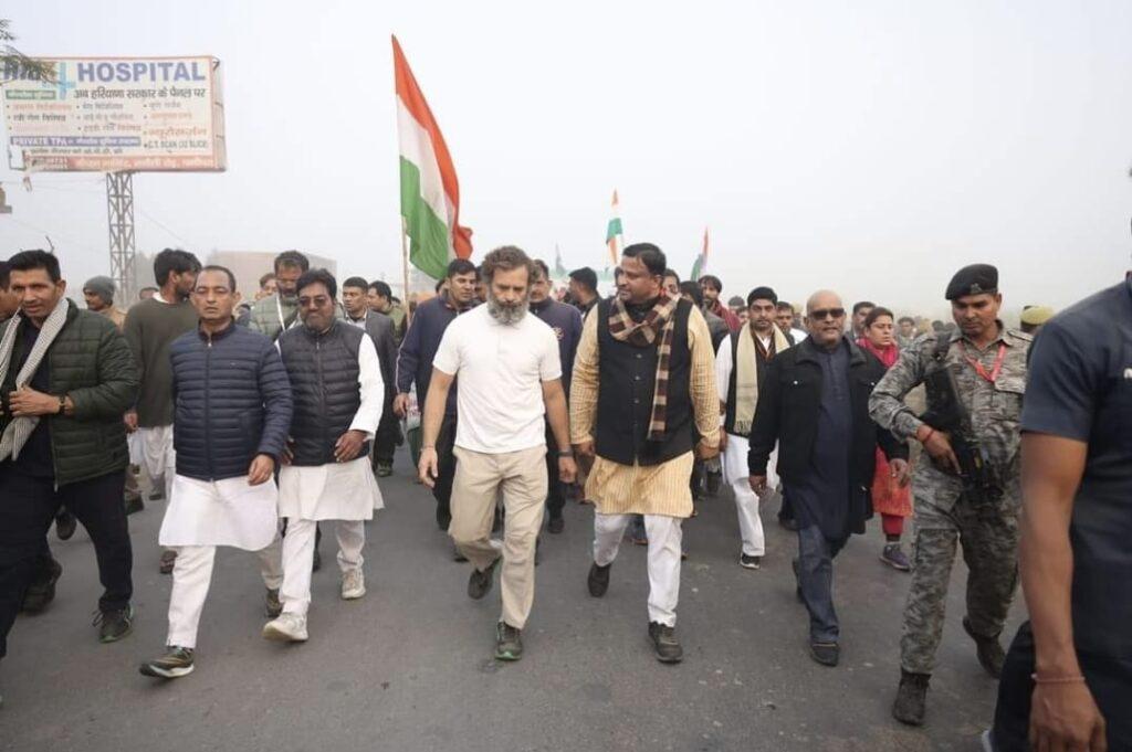 Bharat Jodo Yatra: Rahul Gandhi was informed about the problems of Noida