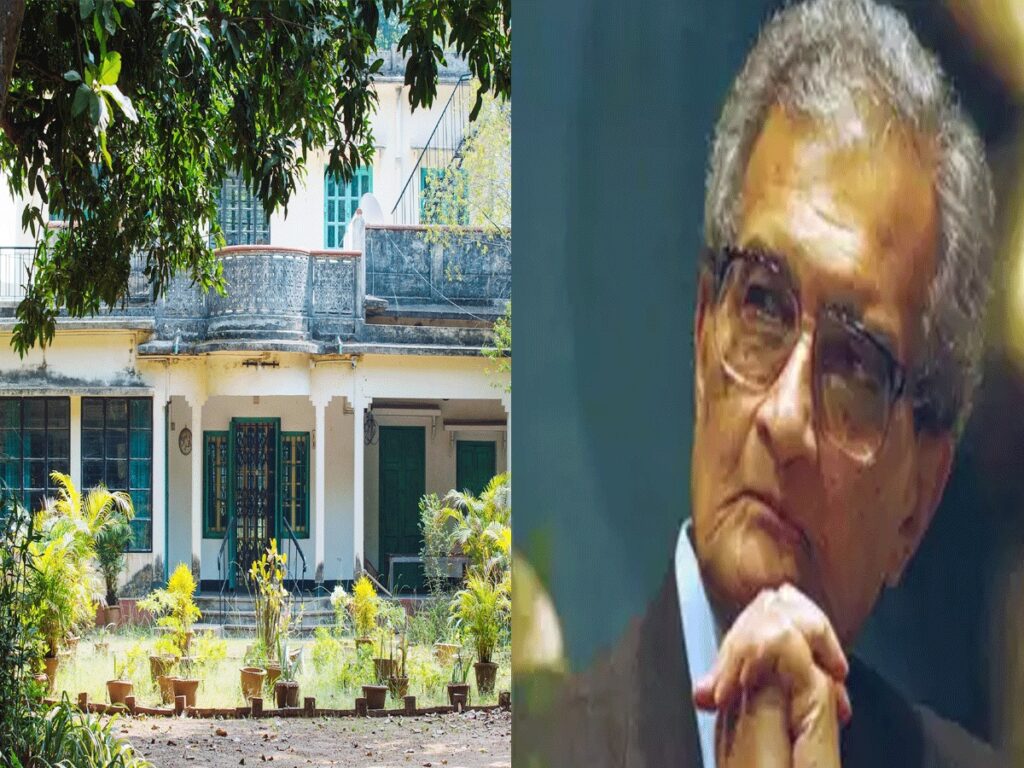 Kolkata News : 'Viswa Bharati' asks Amartya Sen to hand over some plots of land taken on lease in Santiniketan