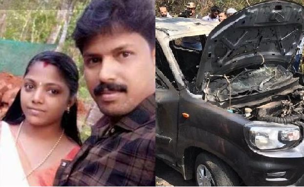 Kerala News: कार में आग लगने से दंपति की मौत