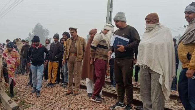 Saharanpur News: युवक-युवती ने रेल के आगे कूदकर आत्महत्या की