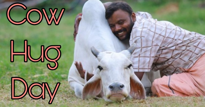 Cow Hug Day- वेलेंटाइन डे पर मनाए ‘Cow Hug Day’ के प्रस्ताव का कहीं स्वागत, तो कहीं बवाल