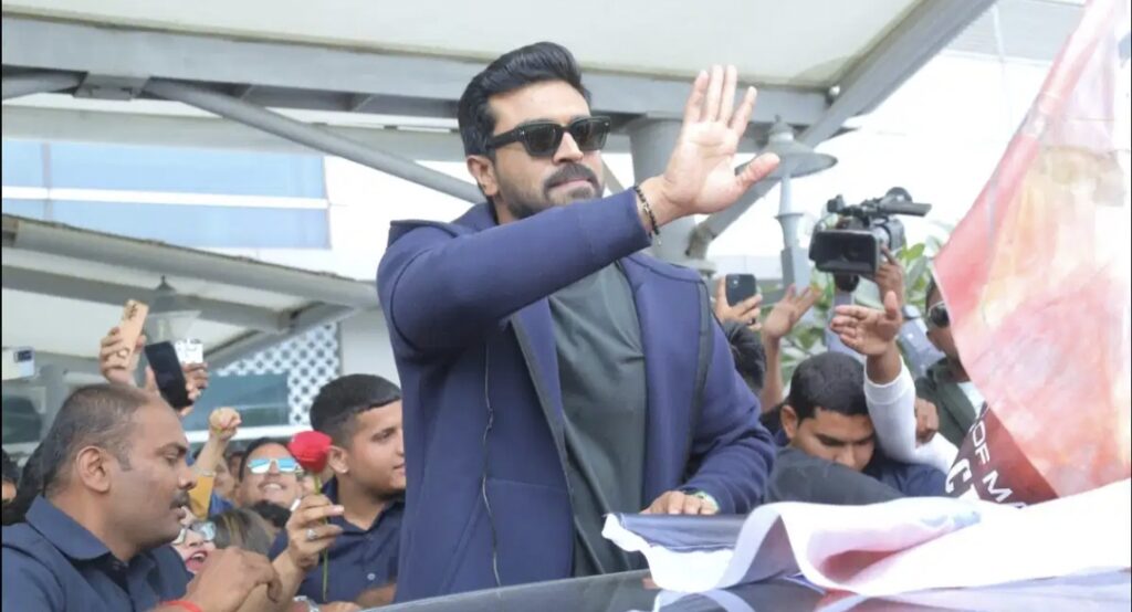 Actor Ramcharan Welcome