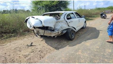Saharanpur : अनियंत्रित कार ढाबे में घुसी, ढाबा मालिक की मौत