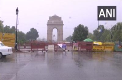 Weather News : दिल्ली के कई हिस्सों में हल्की बारिश
