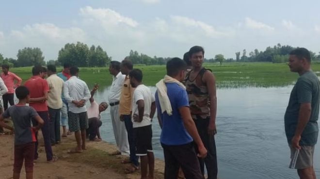 UP News : नदी में नहाने गए दो बच्चों की डूबने से मौत