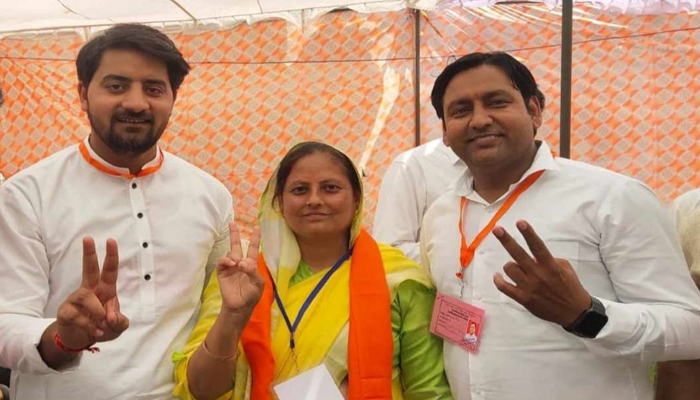 दादरी नगर निगम चुनाव में भाजपा ने मारी बाजी, गीता पंडित ने तीसरी बार हासिल की जीत