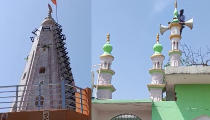 UP News: दो मस्जिद और एक मंदिर से उतारे गए लाउडस्पीकर, धर्मगुरुओं पर FIR