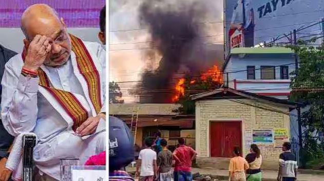 Manipur News : अमित शाह 29 को करेंगे ​हिंसाग्रस्त मणिपुर का दौरा : राय