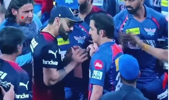 Viral Video: Veteran cricketer Virat Kohli and Gambhir clashed in the playground, the video of the fight went viral