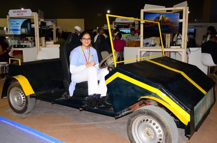 New Technology: Student made solar powered agro vehicle