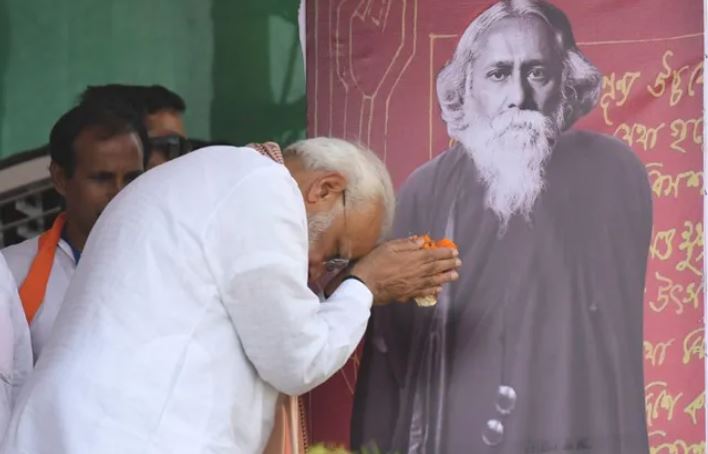 Tribute : पीएम मोदी ने गुरुदेव टैगोर की जयंती पर दी श्रद्धांजलि