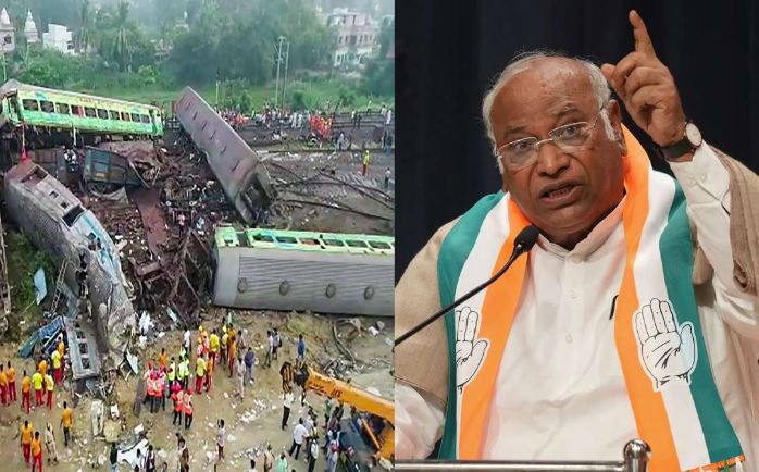 Odisha Train Accident : हादसे पर जवाबदेही तय करने से ध्यान न भटकाए सरकार : खरगे