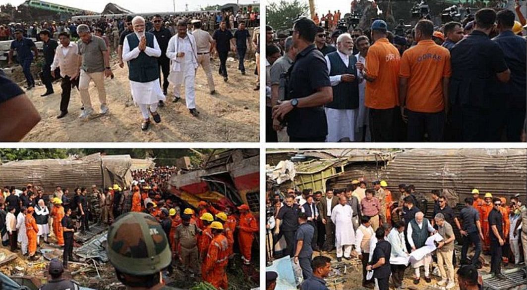 बालासोर पहुंचे PM मोदी, बोले, दोषियों को नहीं बख्शेंगे’ : Odisha Train Accident