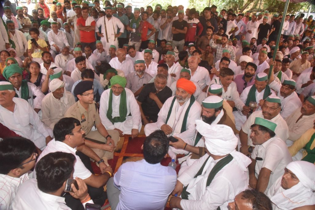 Noida Farmer Protest