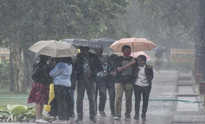 Weather Update : दिल्ली में येलो अलर्ट, हल्की से मध्यम बारिश की संभावना