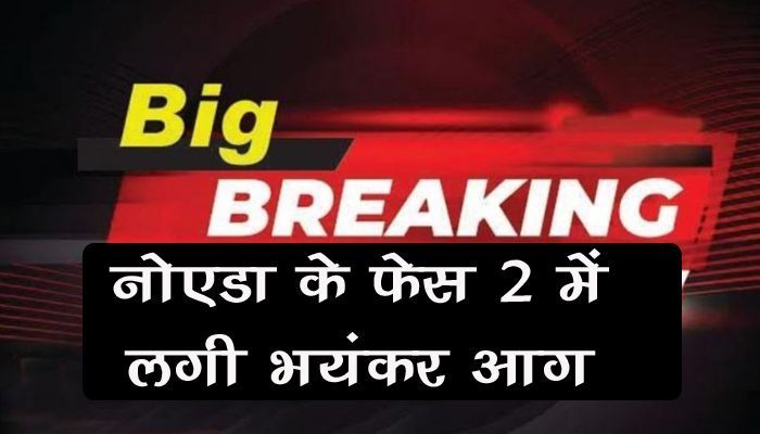 Noida Big Breaking : नोएडा के फेस 2 की फैक्ट्री में लगी भयंकर आग, मचा हड़कंप