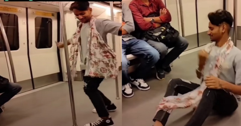 Viral Video of Delhi Metro