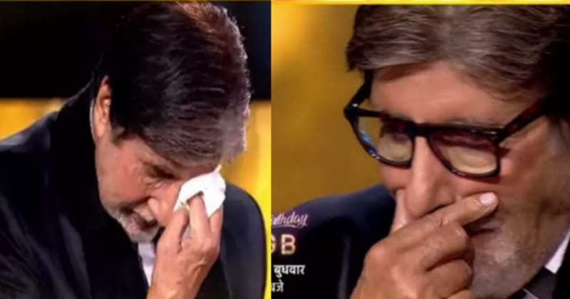 ‘केबीसी 15’ के सेट पर अमिताभ बच्चन को मिला जन्मदिन का खास तोहफा, उनकी आंखे हुई नाम, देखे वीडियो