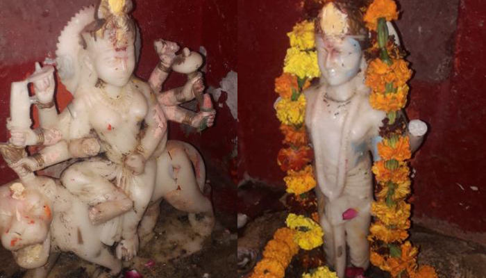 बड़ी खबर : दादरी में सौहार्द बिगाड़ने का प्रयास, खंडित की मंदिर की मूर्तियां