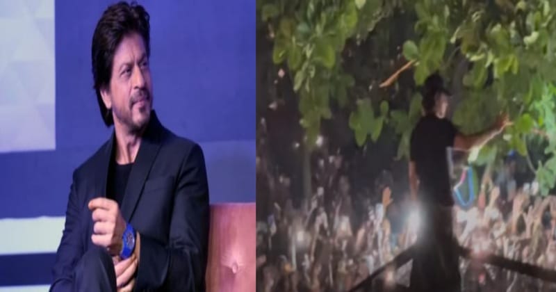 शाहरुख खान के जन्मदिन पर मन्नत के बाहर फैंस की भीड़, वीडियो में देखे किंग खान का अंदाज