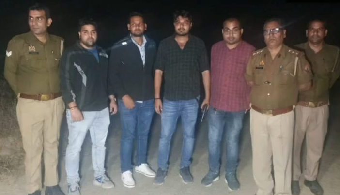 इनामी बदमाश को पुलिस ने मुठभेड़ में गोली मारी,गैंगस्टर एक्ट में थी तलाश