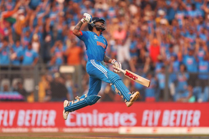 पहला सेमीफाइनल जीत भारत विश्व कप के फाइनल में, न्यूजीलैंड को हराया