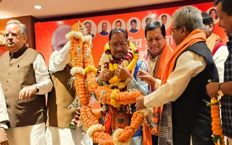 Chhattisgarh Top News : छत्तीसगढ़ के नए मुख्यमंत्री होंगे विष्णु देव साय, भाजपा ने कर दिया है ऐलान