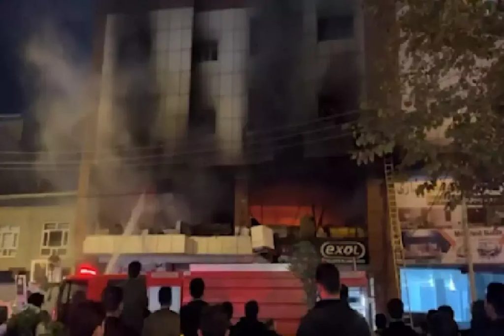 Iraq-University-Fire