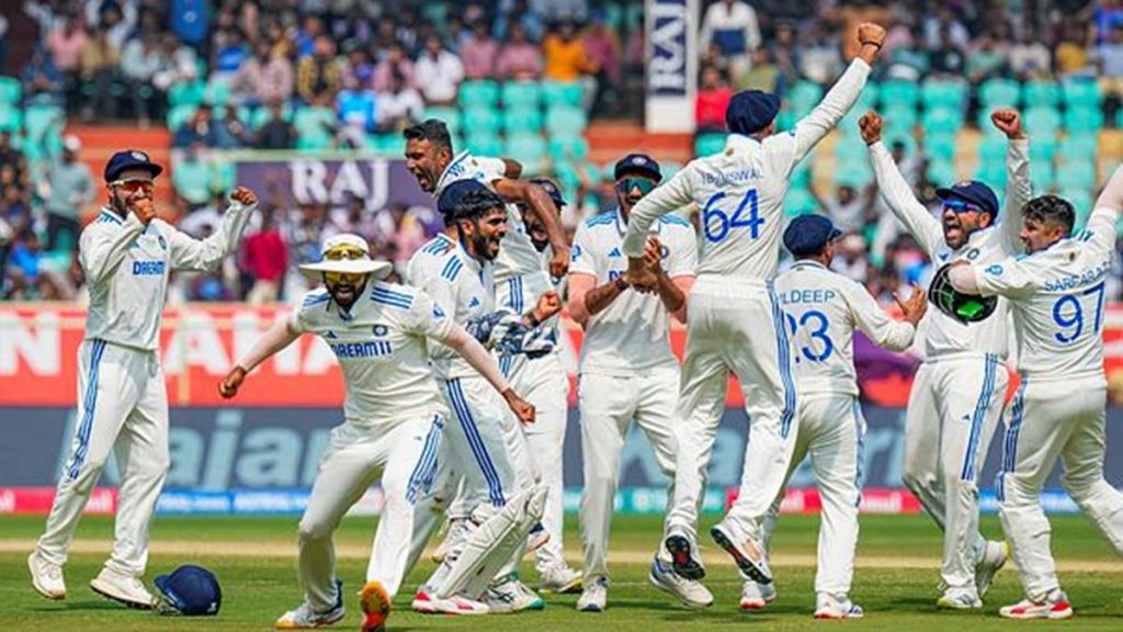 India Defeated England