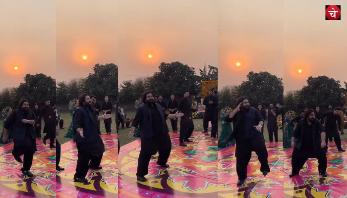पाकिस्तानी शादी में चल रहा था शाहरूख खान का गाना, मोटे शख्स ने लूटी महफिल