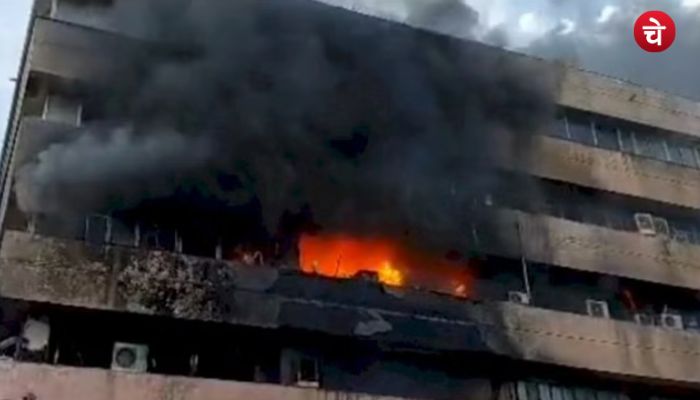 MP के मंत्रालय भवन में लगी आग, जरूरी दस्तावेज जल के खाक