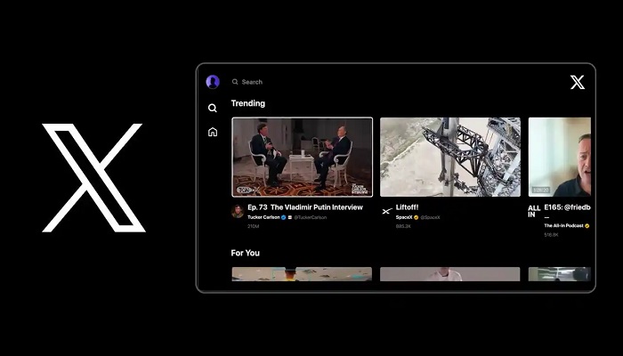 X TV App Launch