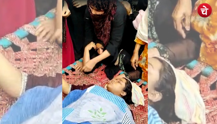 दादरी में विवाहिता की मौत पर हंगामा, पैर पर बिजली के कंरट से जलने के निशान