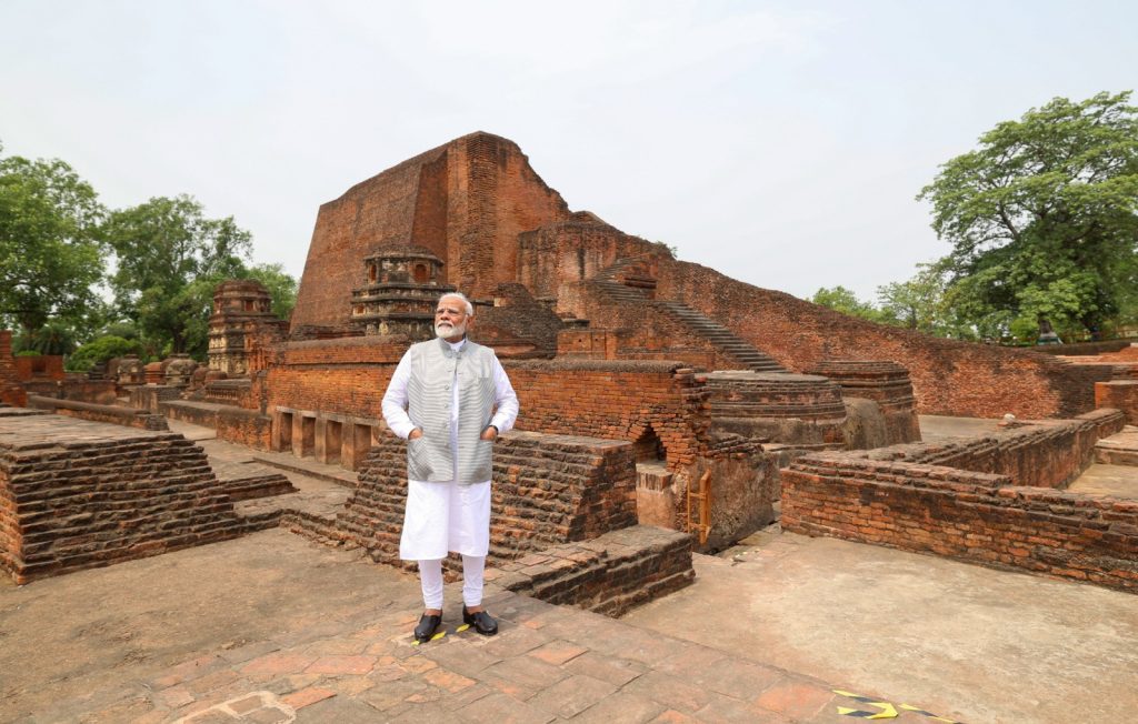 PM Visits Nalanda University